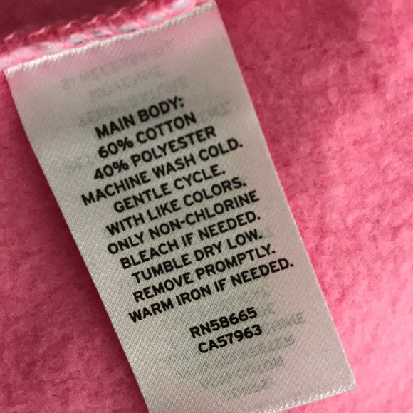 1 LEFT-NEW Pink “American Dream cropped sweatshirt - Picture 7 of 7